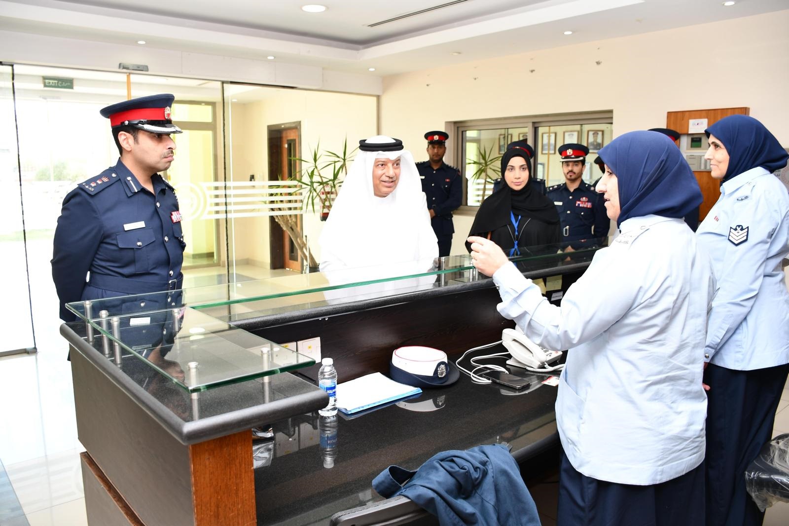 مدير عام شرطة الجنوبية يستقبل أعضاء مفوضي المؤسسة الوطنية لحقوق الانسان<